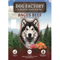 Dogfactory Adult medium Angus beef 12 kg 